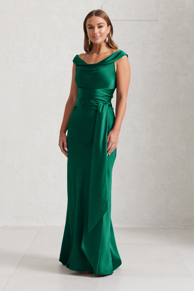 slim fit dress slacks Celine Gown – nicolangela